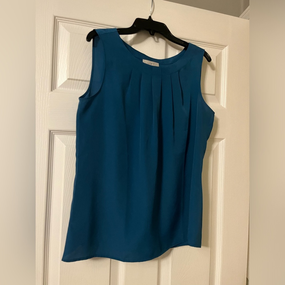 Women’s sleeveless dress top.